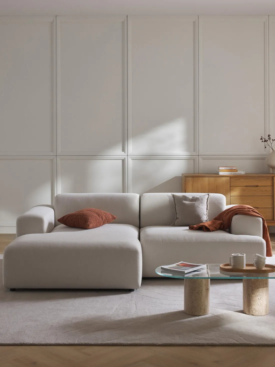 Sofá rinconera Melva (3 plazas)