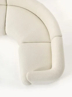 Sofá rinconera modular de borreguillo Sofia