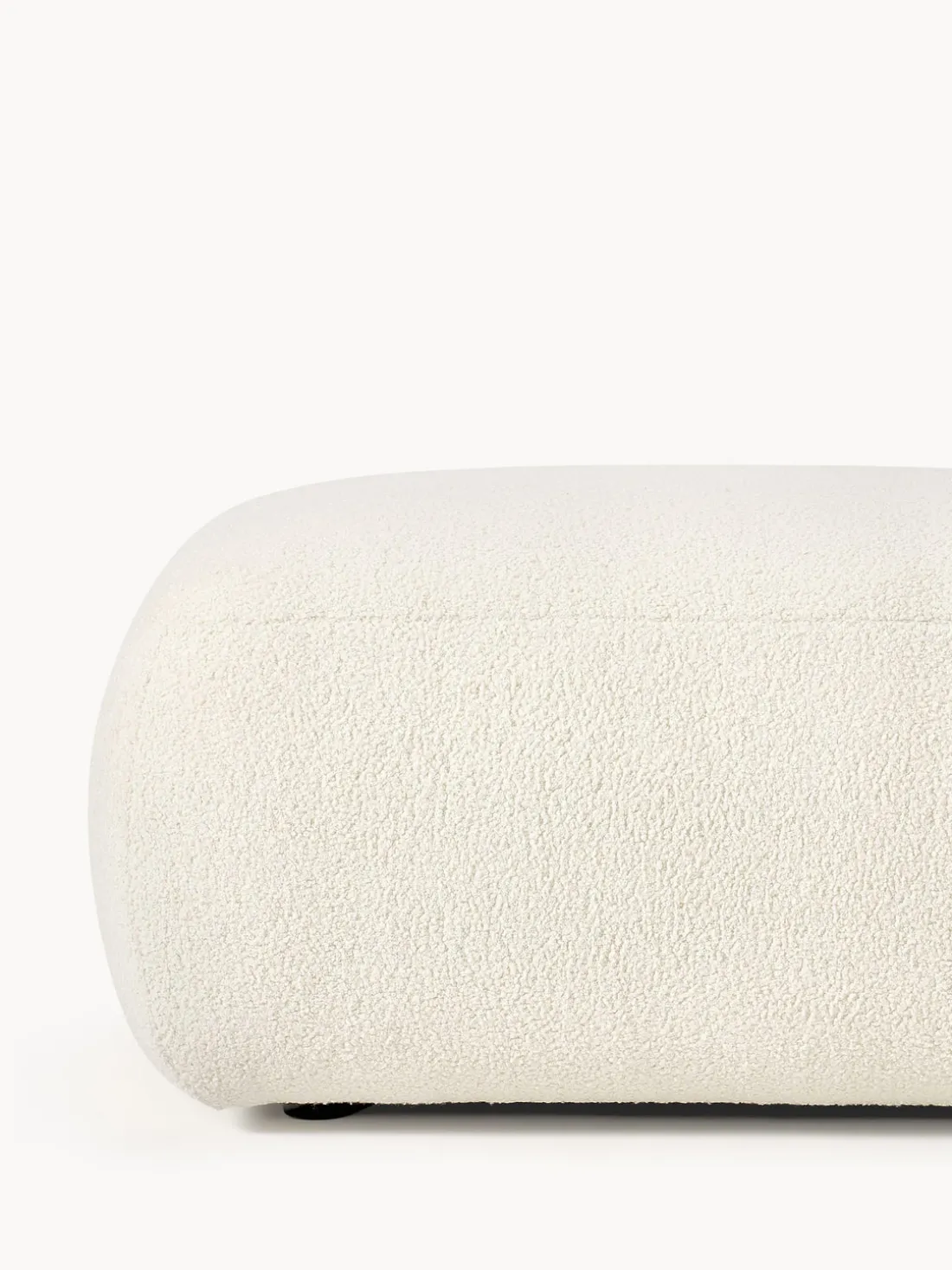 Sofá rinconera modular de borreguillo Sofia (4 plazas)