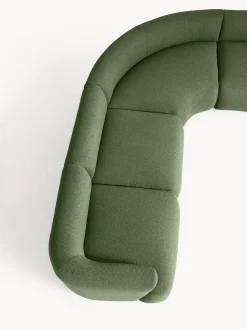 Sofá rinconera modular en tejido bouclé Sofia (4 plazas)