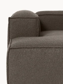 Sofá rinconera modular en tejido bouclé Lennon