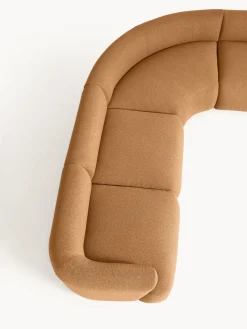 Sofá rinconera modular en tejido bouclé Sofia (4 plazas)