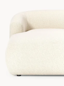 Sofá rinconera modular en tejido bouclé Sofia