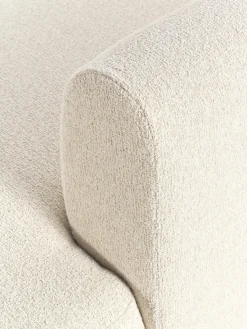 Sofá rinconera modular en tejido bouclé Sofia (3 plazas)