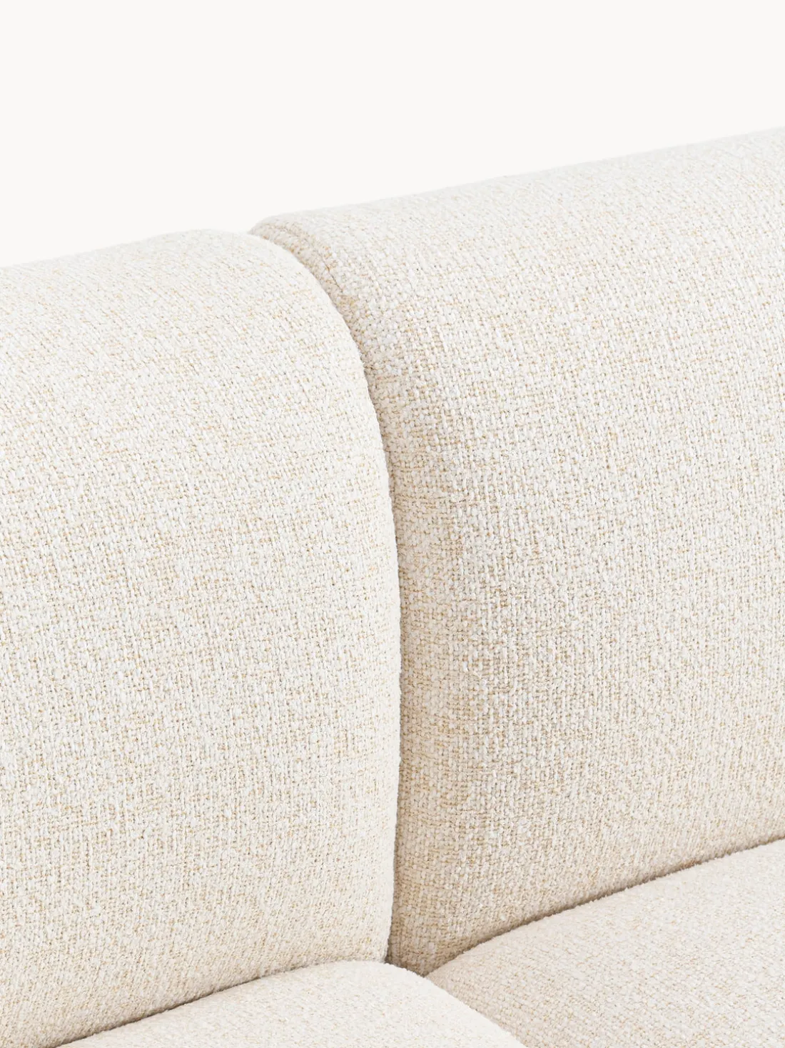 Sofá rinconera modular en tejido bouclé Sofia (3 plazas)