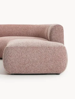 Sofá rinconera modular en tejido bouclé Sofia (4 plazas)