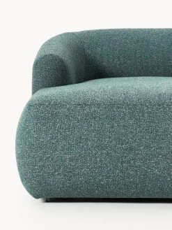 Sofá rinconera modular en tejido bouclé Sofia