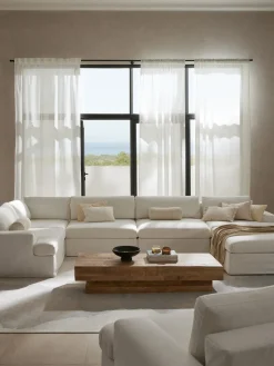 Sofá rinconera modular Russell, desenfundable