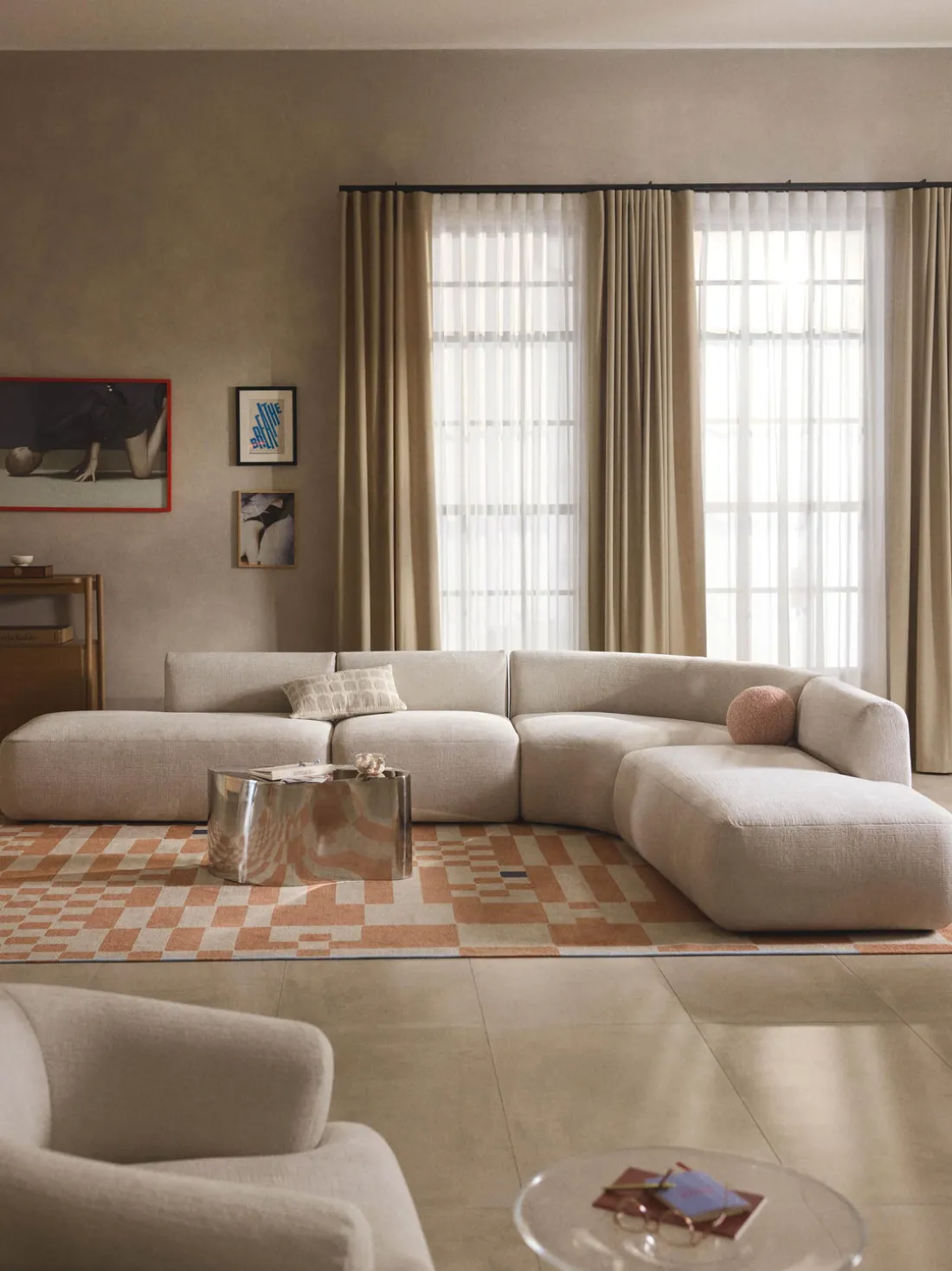 Sofá rinconera modular Sofia (4 plazas)