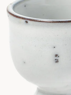 Soportes de huevo artesanales Nordic Sand, 2 uds.