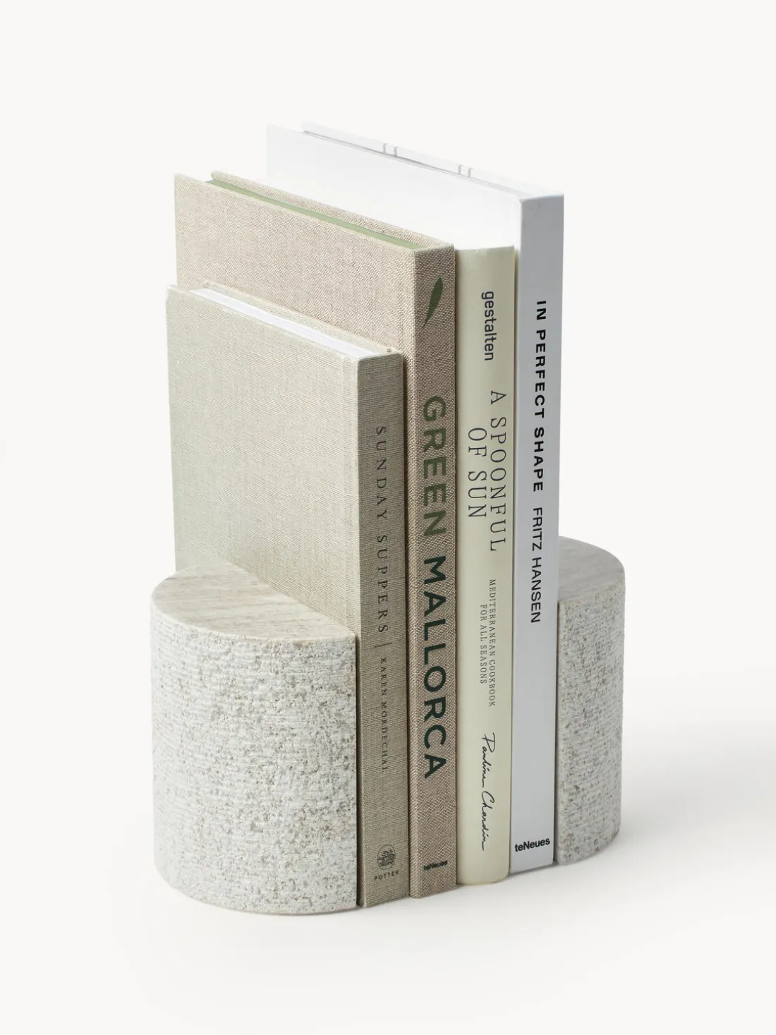 Sujetalibros de mármol Nile, 2 uds.