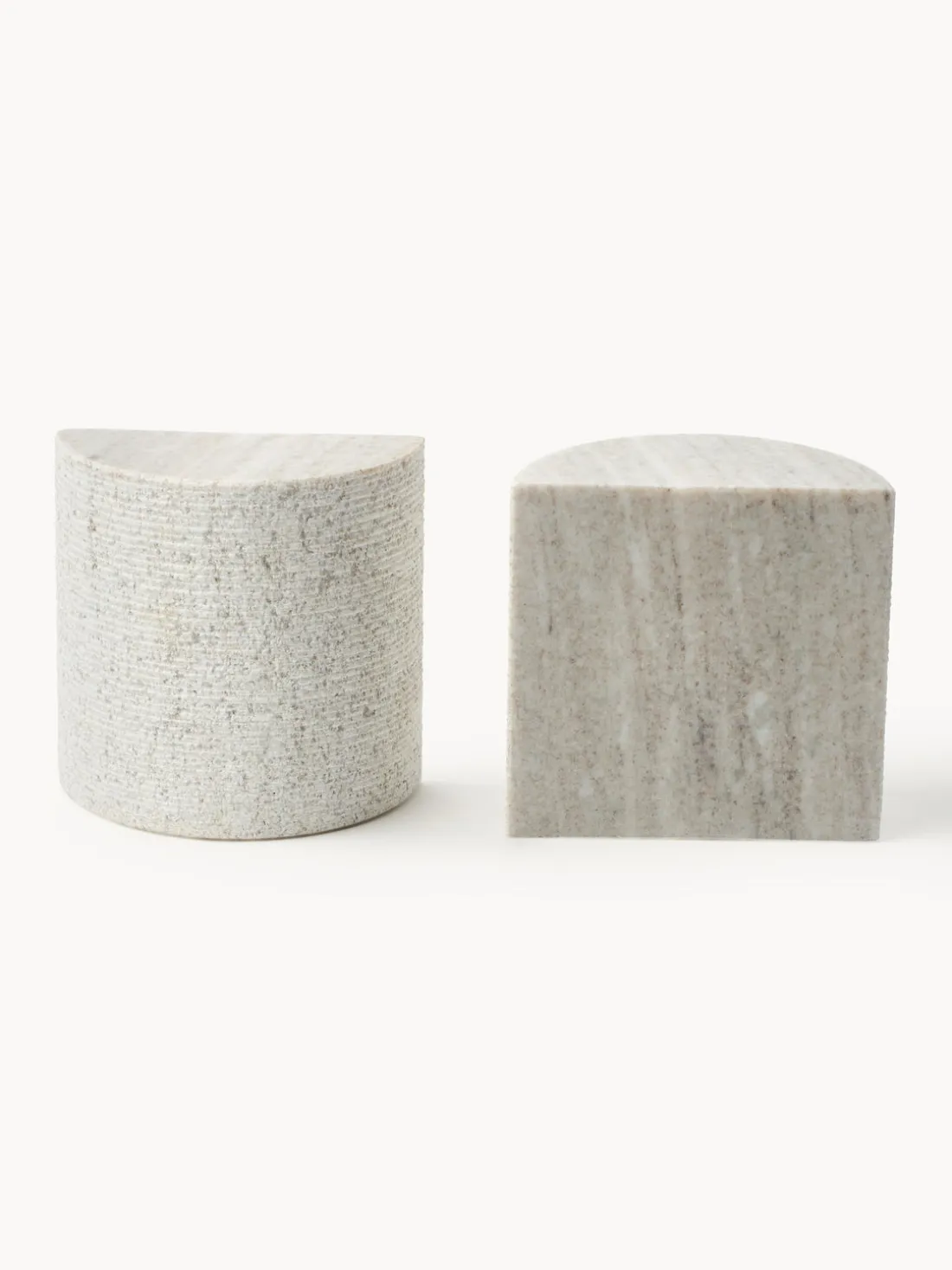 Sujetalibros de mármol Nile, 2 uds.