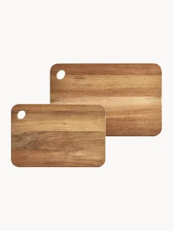 Tabla de cortar de madera de acacia Akana, tamaños diferentes