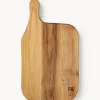 Tabla de cortar de madera de teca Raw