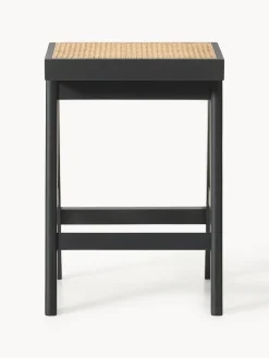 Taburete alto con tejido vienés Sissi