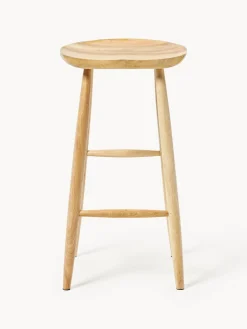 Taburete alto de madera de mango Nino