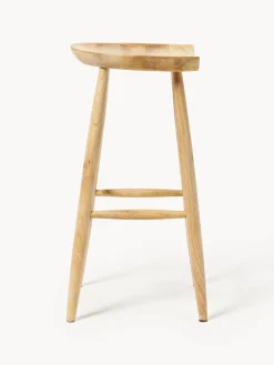 Taburete alto de madera de mango Nino