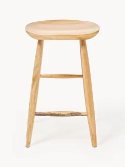 Taburete alto de madera de mango Nino