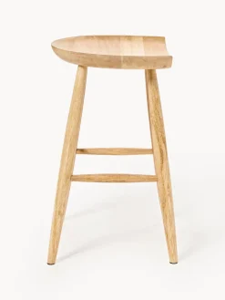 Taburete alto de madera de mango Nino