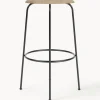 Taburete alto de madera y metal Afteroom