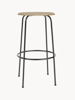 Taburete alto de madera y metal Afteroom