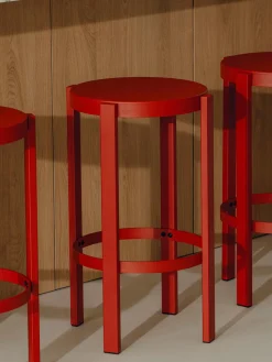 Taburete alto de metal Doon