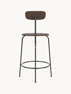 Taburete alto de metal y madera Afteroom