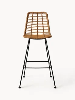 Taburete alto de polirratán Costa