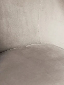 Taburete alto de terciopelo Luisa