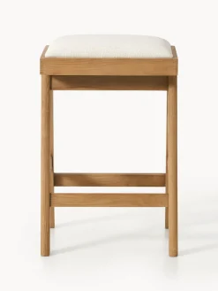 Taburete alto tapizado Sissi