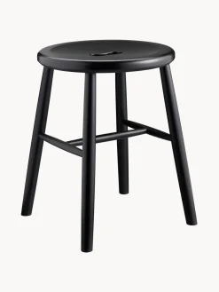 Taburete artesanal de madera de haya J27