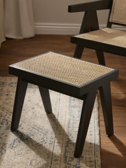 Taburete con tejido vienés Sissi