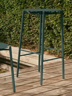 Taburete de bar de jardín de metal Novo