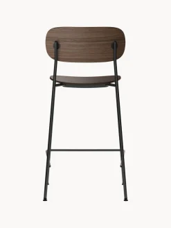 Taburete de bar de metal y madera Co