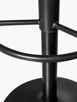 Taburete de bar de metal Isaac, regulable en altura