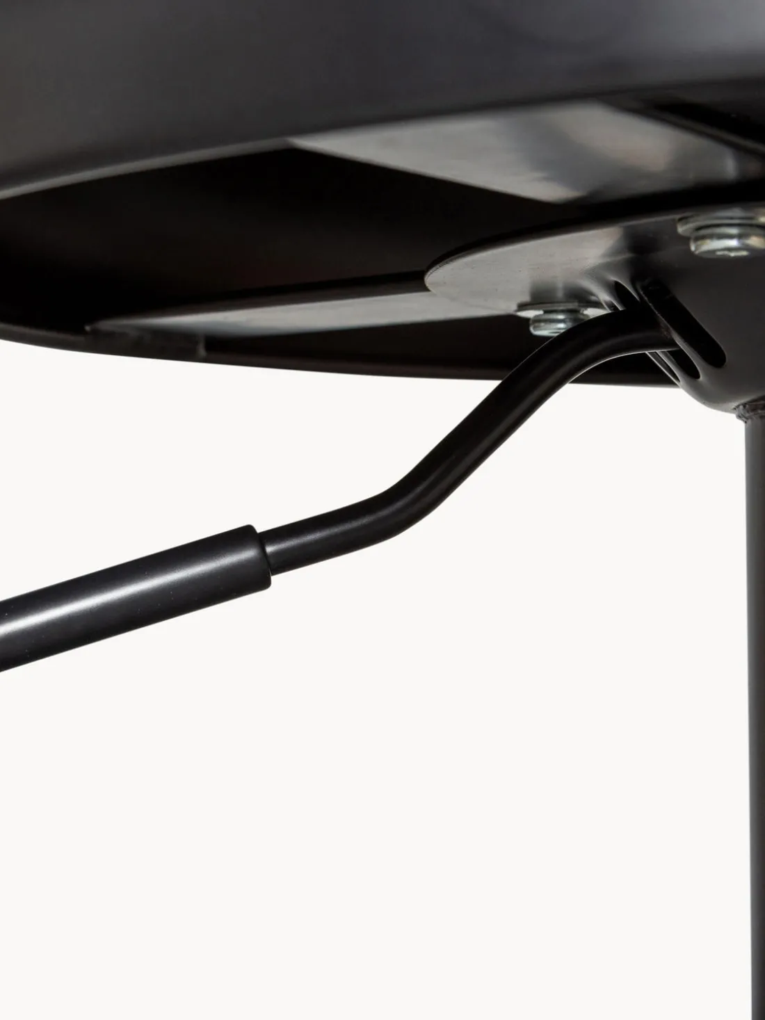 Taburete de bar de metal Isaac, regulable en altura