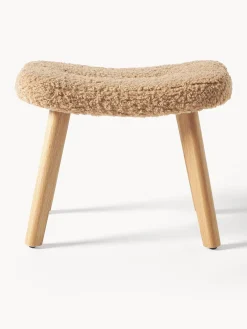 Taburete de borreguillo Wing