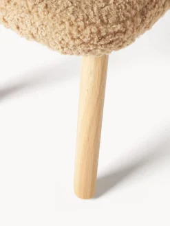 Taburete de borreguillo Wing