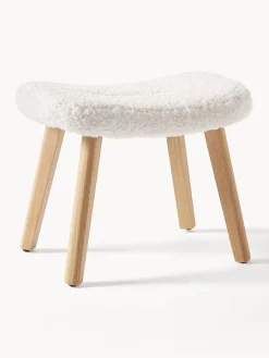 Taburete de borreguillo Wing