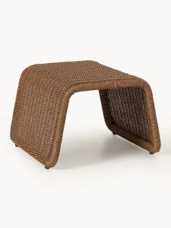 Taburete de exterior de mimbre Hank