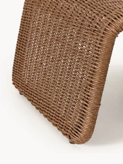 Taburete de exterior de mimbre Hank