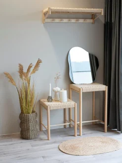 Taburete de madera de chopo Abano