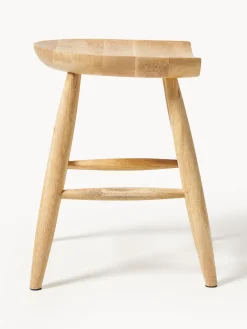 Taburete de madera de mango Nino