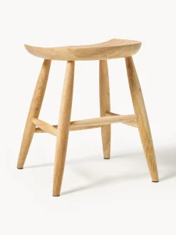 Taburete de madera de mango Nino