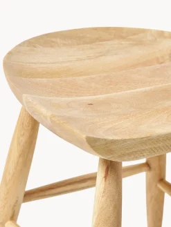 Taburete de madera de mango Nino