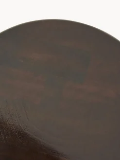 Taburete de madera de mango Burgundy