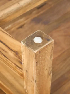 Taburete de madera de teca Lawas