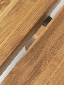 Taburete de madera de teca Hugo