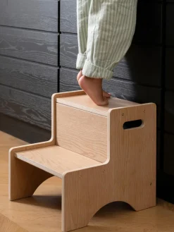 Taburete de madera Graffiti