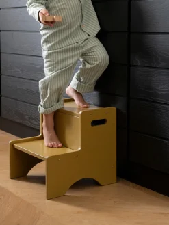 Taburete de madera Graffiti